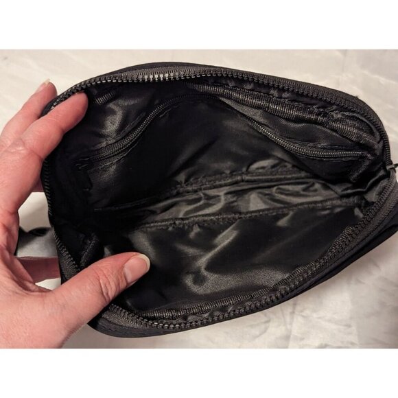 Le Mystere Black Sling Waistband Fanny Pack - Picture 4 of 10